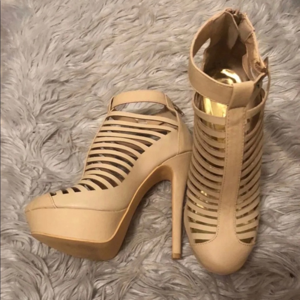 Beige Heels